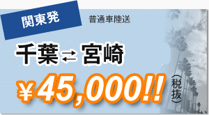千葉港宮崎港45,000円